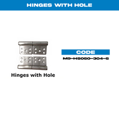 M9-HS050-304-5 Hinges with Hole