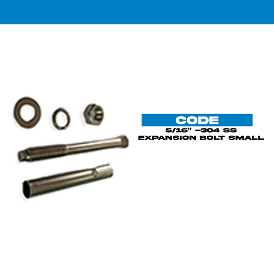 5/15"-304 SS Expansion Bolt Small