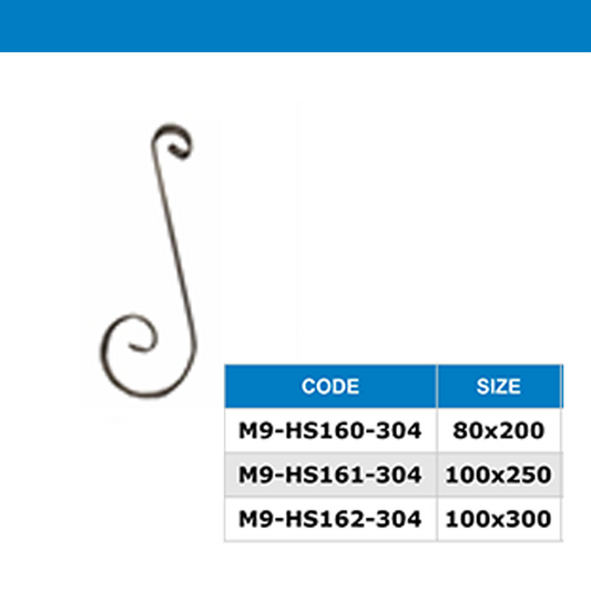 M9-HS160-304, M9-HS161-304, M9-HS162-304