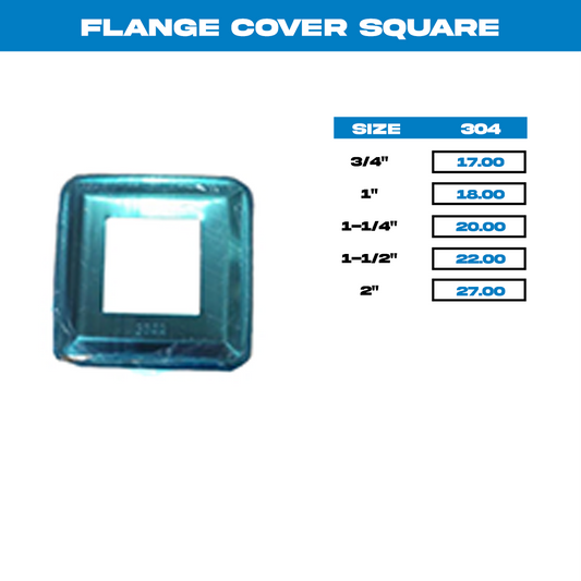 FLANGE COVER SQUARE