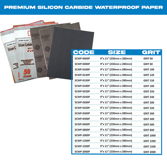 PREMIUM SILICON CARBIDE WATERPROOF PAPER