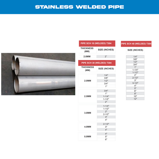 Stainless Welded Pipe